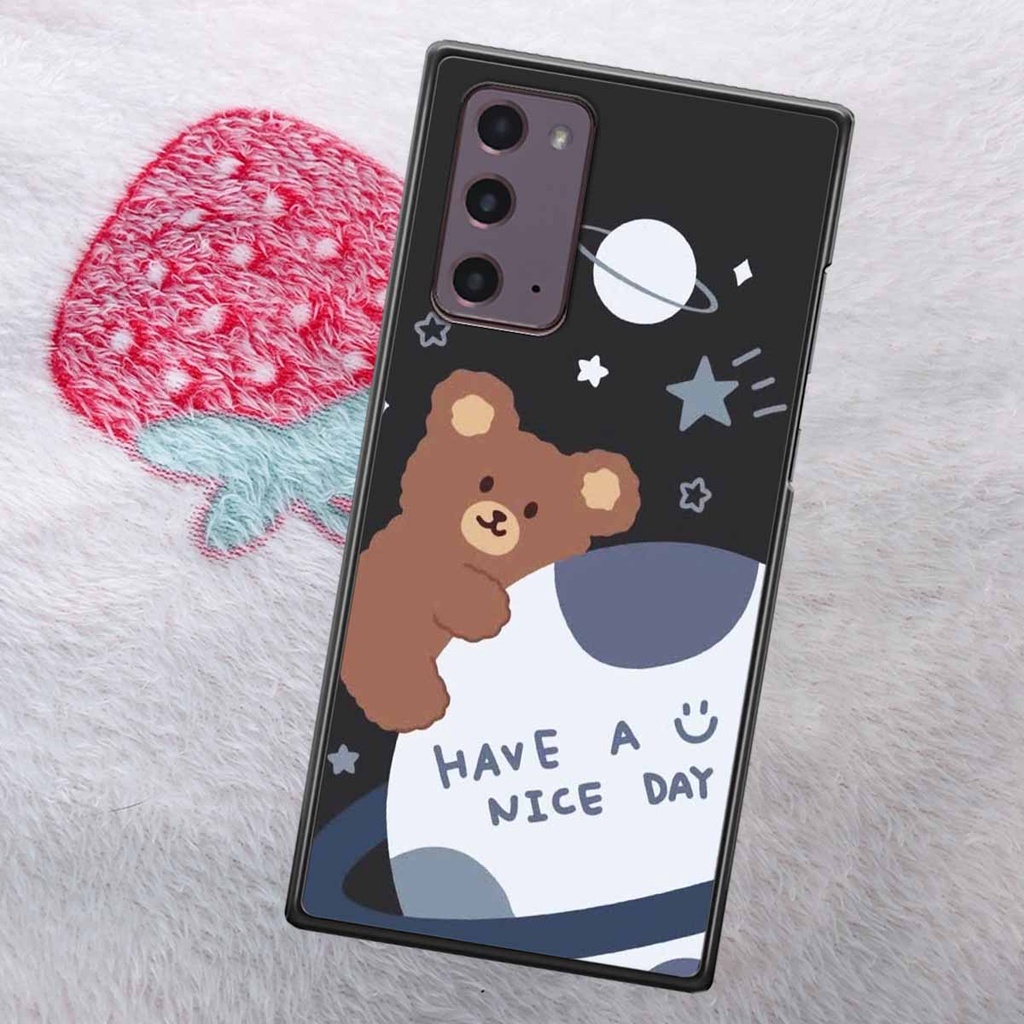 Ốp Samsung Note 20 in hình vũ trụ, phi hành gia bầu trời cute dễ thương