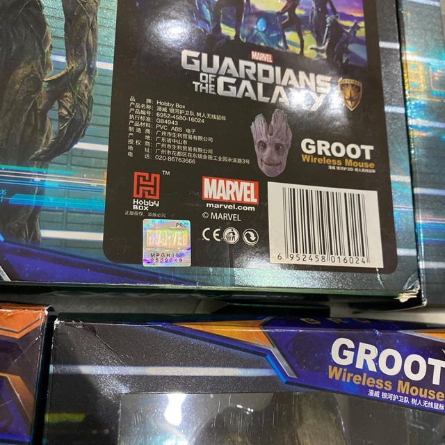 Chuột không dây, hình dáng của nhân vật Groot một trong những siêu anh hùng.
