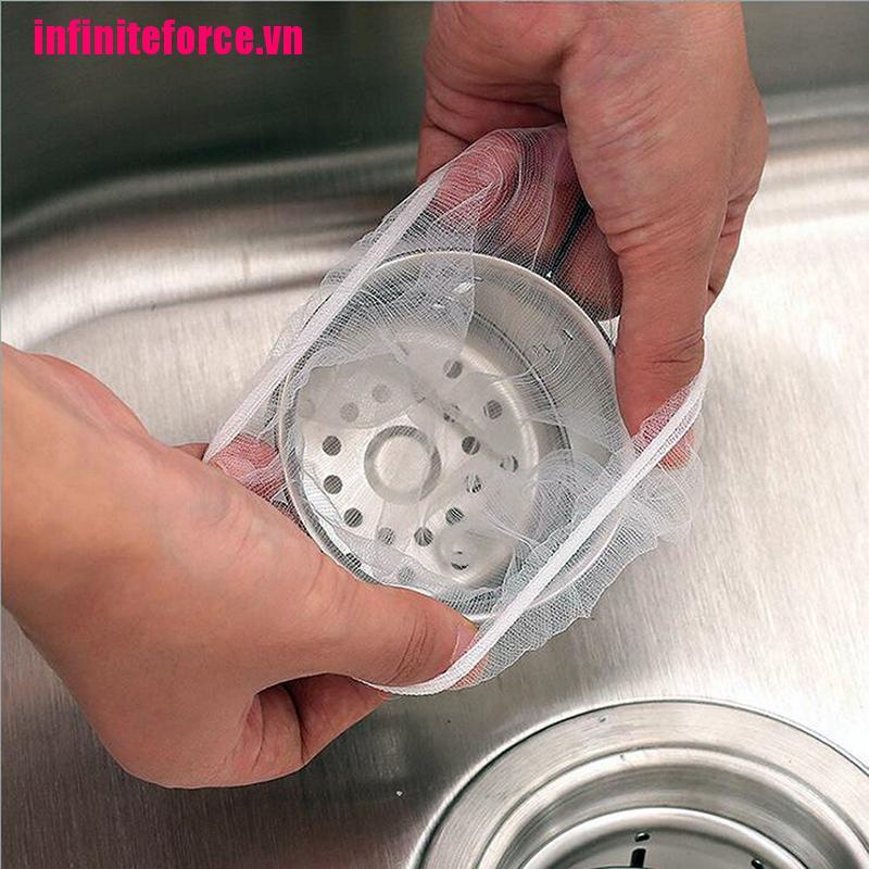 Bộ 30 / 100 Túi Lưới Lọc Rác Dùng Một Lần Tiện Dụng