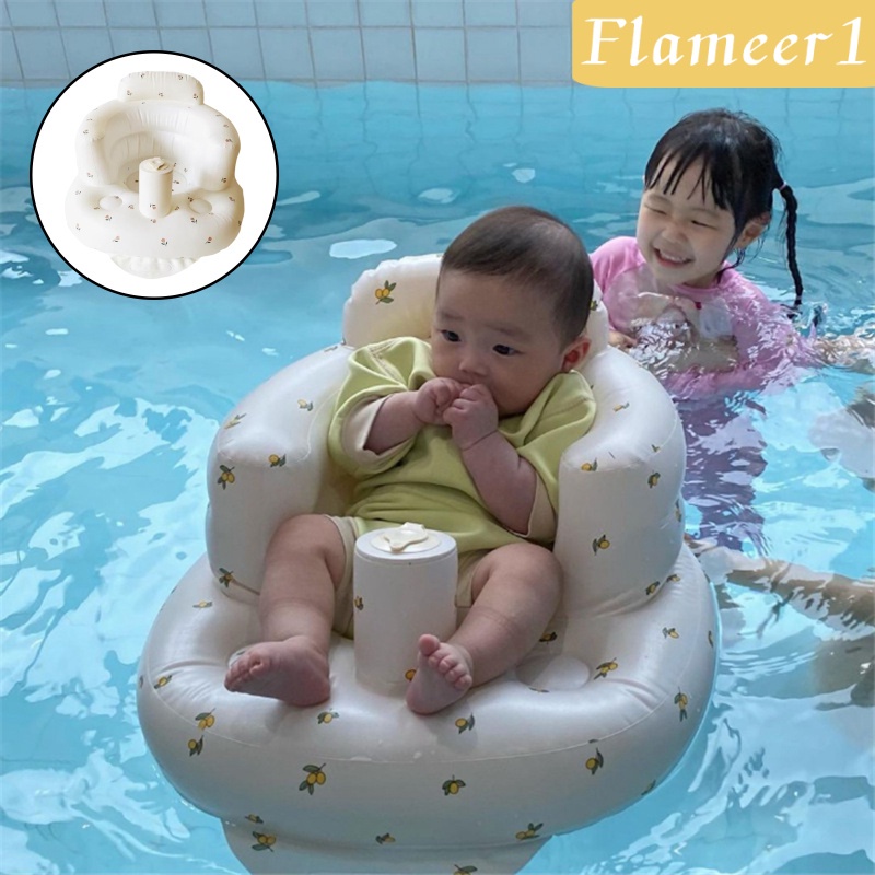 Bồn Tắm Bơm Hơi Vui Nhộn Cho Bé Tập Ngồi 1-1 Tháng Tuổi