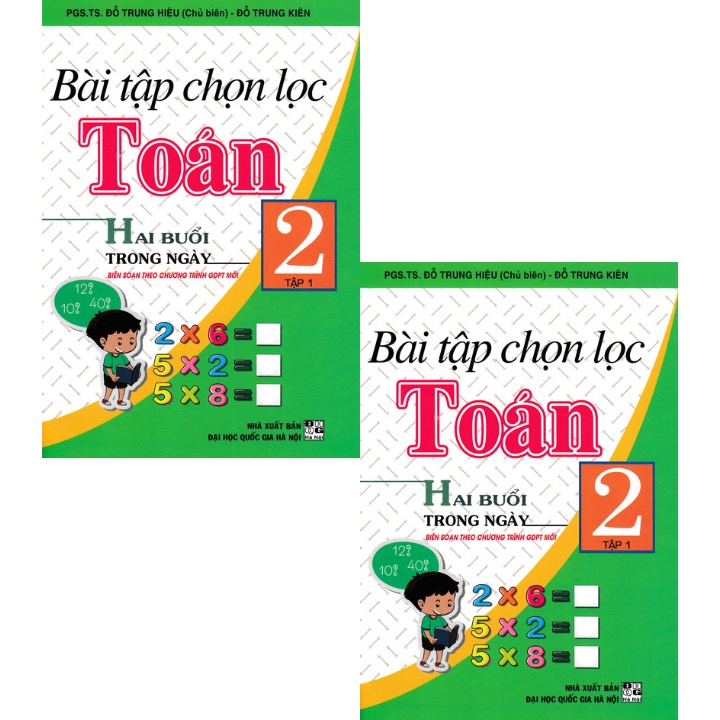 Sách Bổ Trợ - Bài Tập Chọn Lọc Toán Lớp 2 Tập 1 - Hai Buổi Trong Ngày (Chương Trình Giáo Dục Phổ Thông Mới)