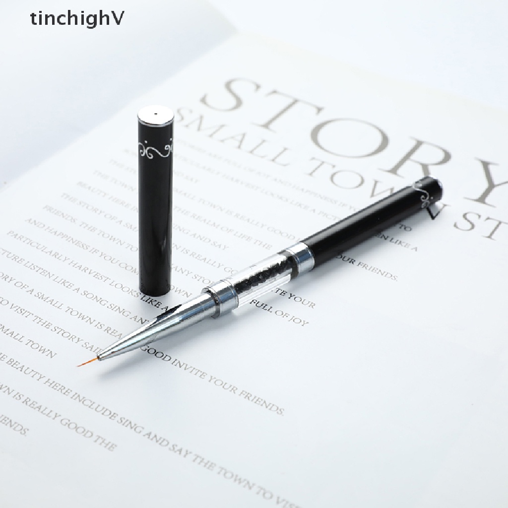 Cọ Hai Đầu Cán Pha Lê Dùng Vẽ Móng Nghệ Thuật