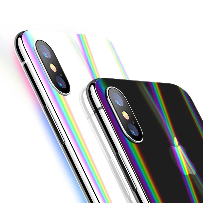 Miếng Dán Mặt Lưng Điện Thoại Suntaiho Màu Gradient Cho iPhone 12 mini 11 Pro Max X Xs Max XR 8 7 Plus SE 2020 6 6s Plus