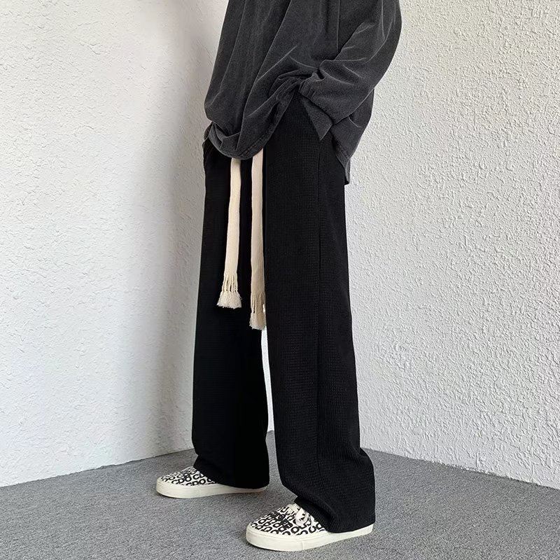 Quần ống rộng phong cách Hàn Quốc thời trang cho nam