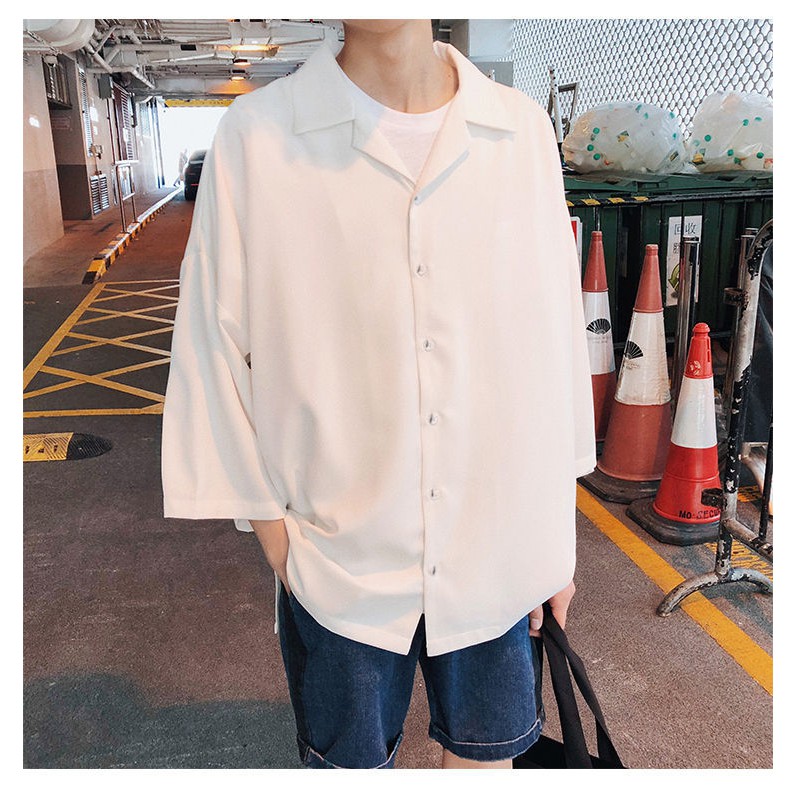 Sơ Mi Tay Lỡ Oversize KING Unisex TSP | BigBuy360 - bigbuy360.vn