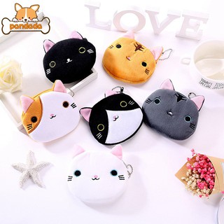 Ví mini đựng tiền xu hình mèo dễ thương xinh xắn