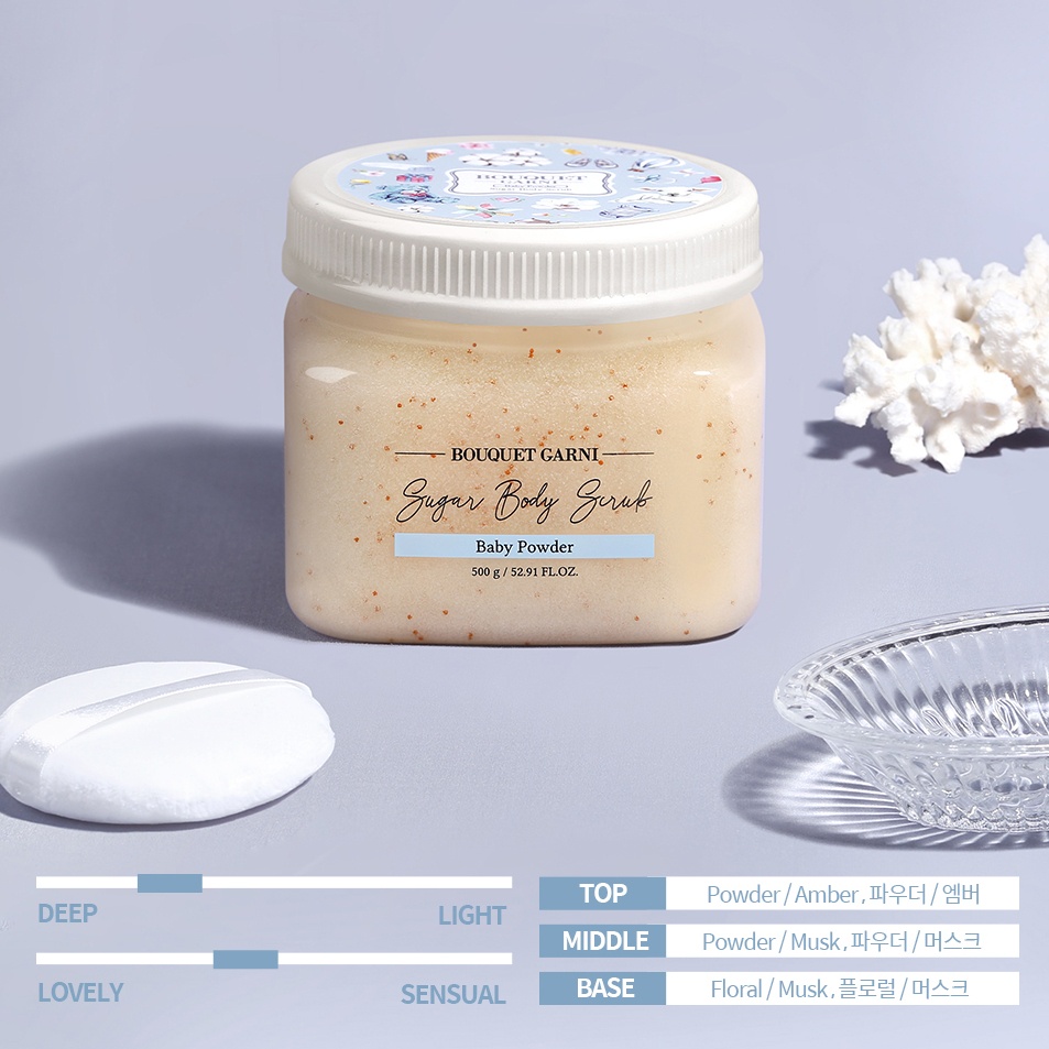 Bouquet Garni Body Scrub 500ml / Tẩy tế bào chết thơm toàn thân