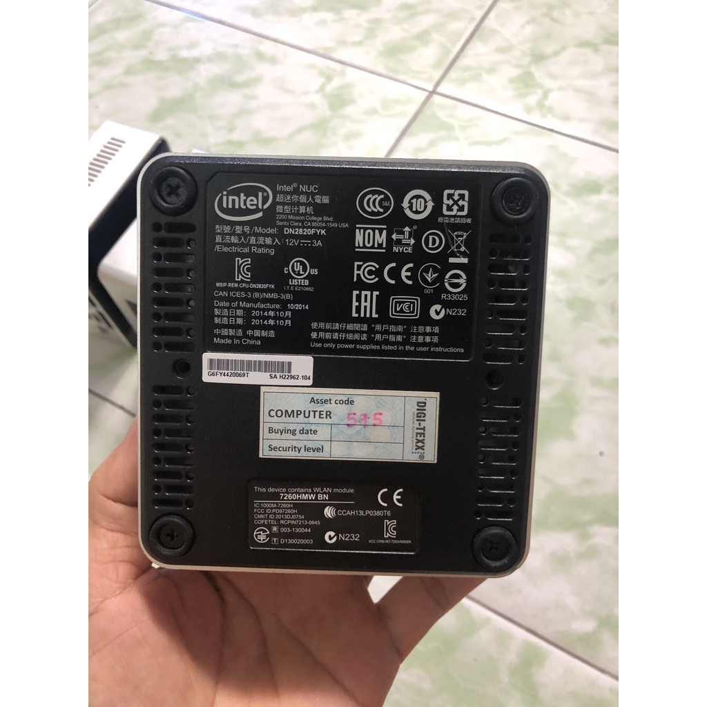 Nuc mini Intel mạnh mẽ, siêu nhỏ gọn, i3 gen 5, và N3050, N2830 bỏ túi quần mang đi theo vô tư
