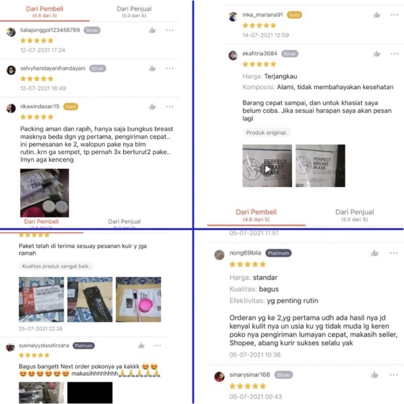 Mặt Nạ Nâng Ngực Và Làm Săn Chắc Ngực 60 | BigBuy360 - bigbuy360.vn