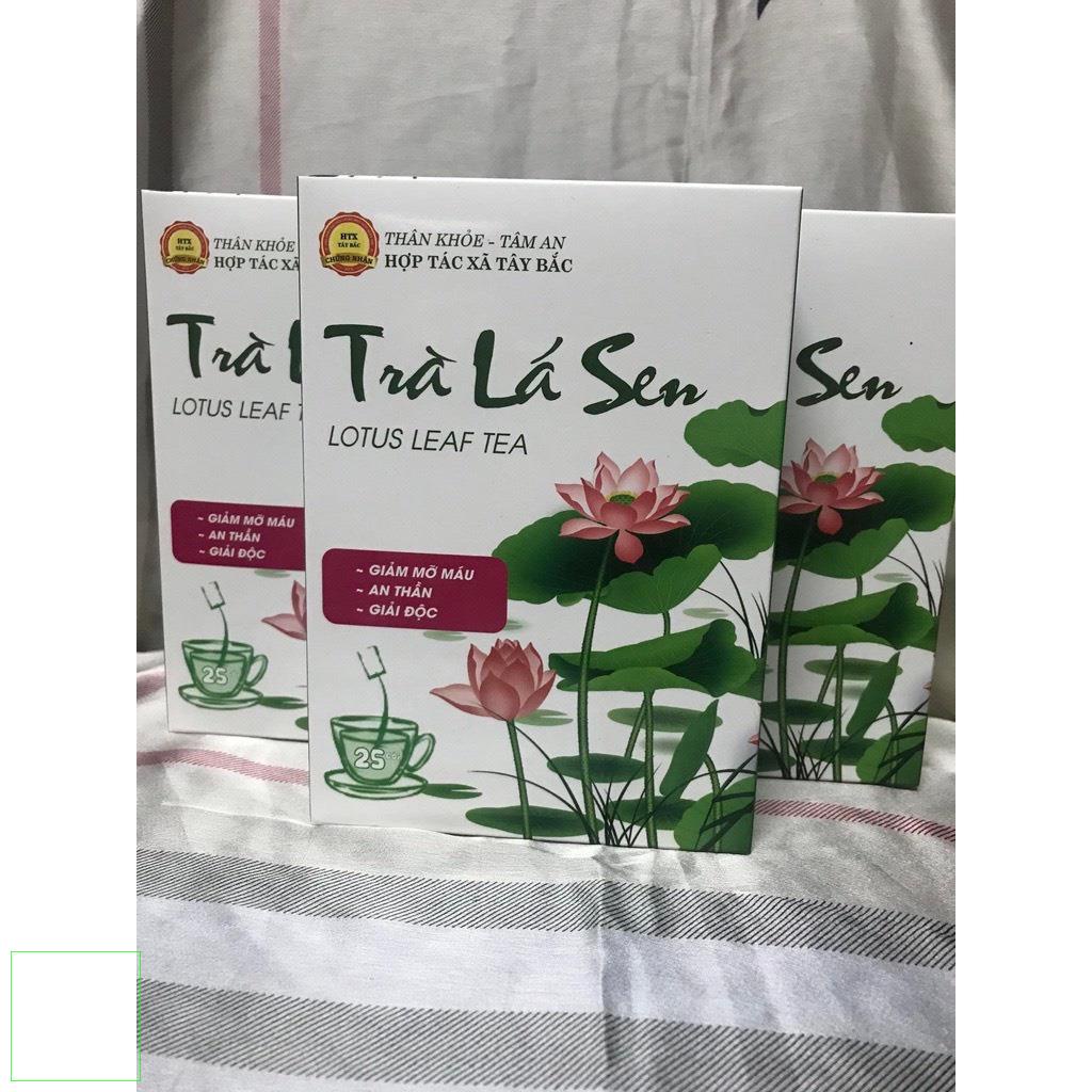 1 hộp trà sen túi lọc 25 gói thơm ngon chất lượng giá sỉ