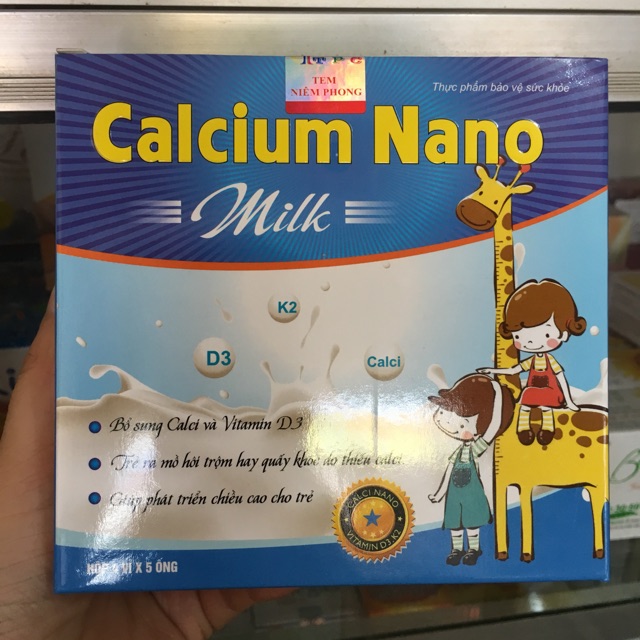 Canxi sữa nano