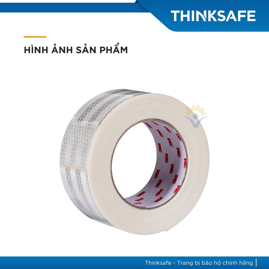Băng keo phản quang 3m 983 cấu trúc kim cương, siêu sáng, bền màu, dán ô tô, xe máy - THINKSAFE
