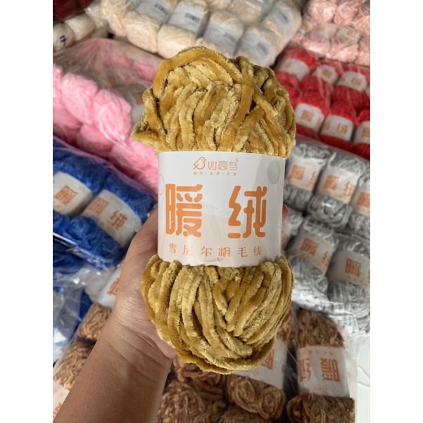 Len nhung Chenille 37 màu sắc