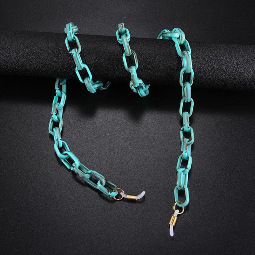 Dây Đeo Giữ Mắt Kính Hình Chữ O Bằng Acrylic Màu Ngà