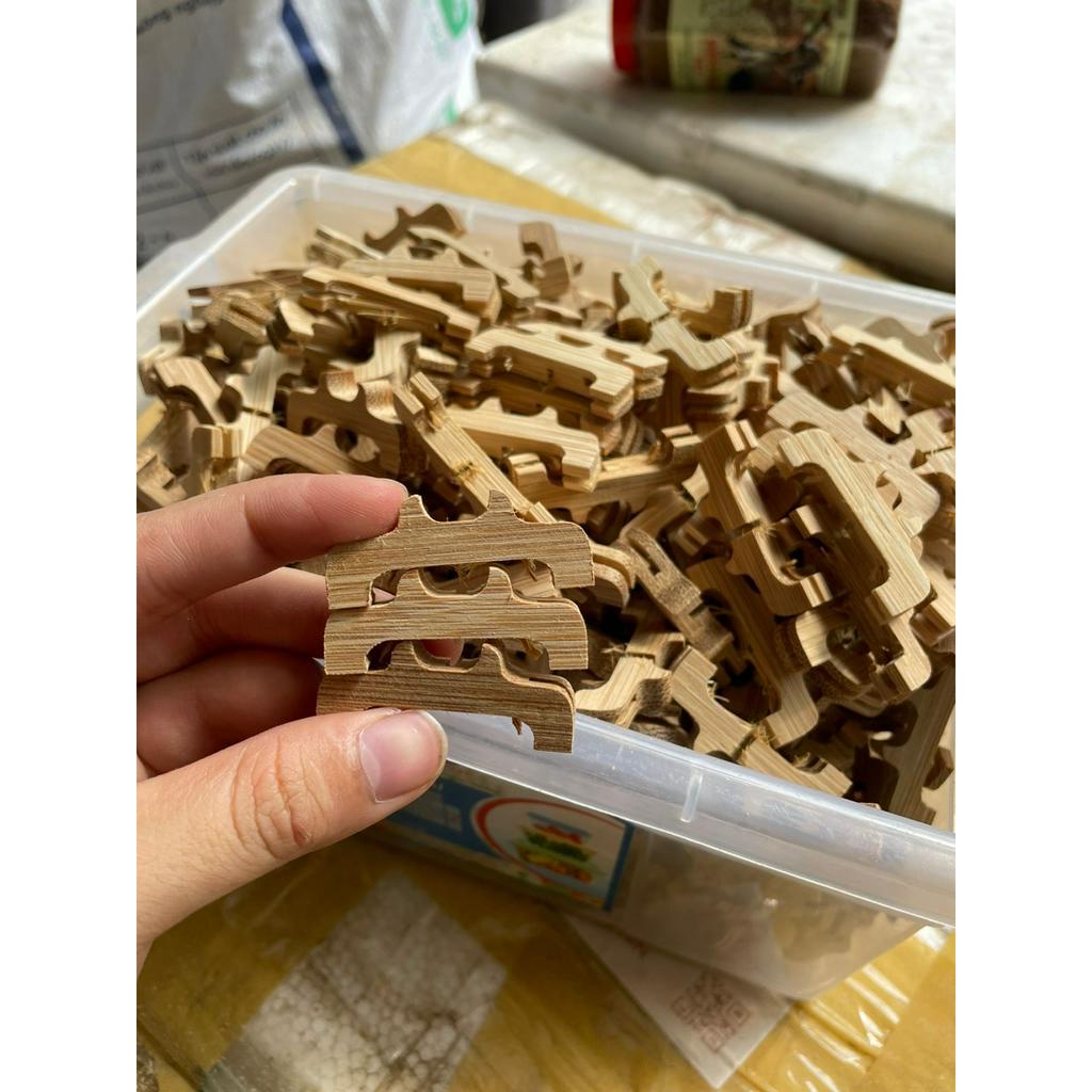 Kê cầu, gối cầu lồng, đỡ cầu lồng tre già, gỗ các loại, 1 cái
