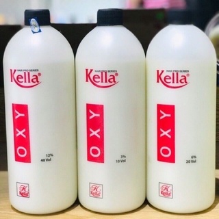Oxy nhuộm tóc, trợ nhuộm kella 1000ml
