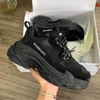 Giày thể thao trip.ss đen cao cấp (free ship)