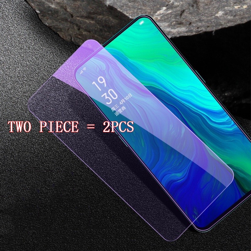 2PCS Samsung Galaxy A71 Chống màu xanh Kính cường lực Cho Samsung Galaxy A71 2.5D 9H Chống vân tay Bảo vệ màn hình phim kính cường lực