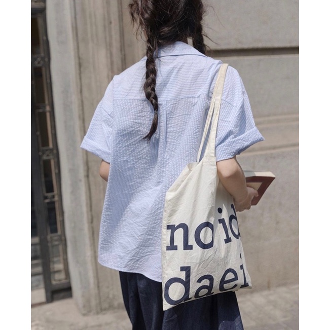 Áo sơ mi kẻ dáng basic tông màu nhẹ