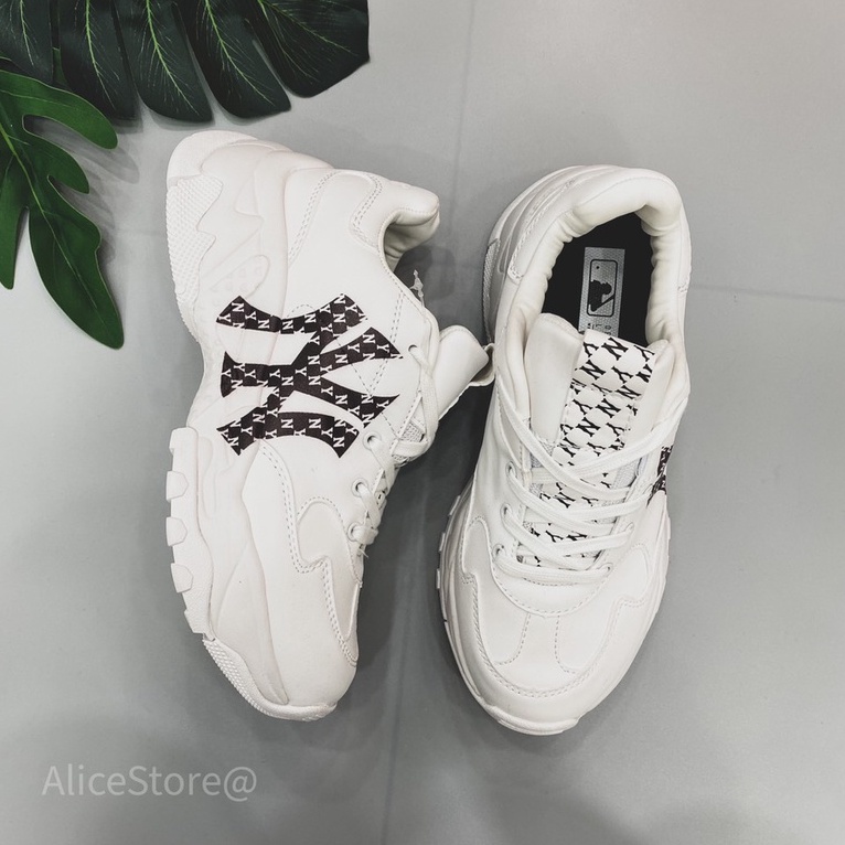 GIÀY TĂNG CHIỀU CAO MLB FULL TRẮNG