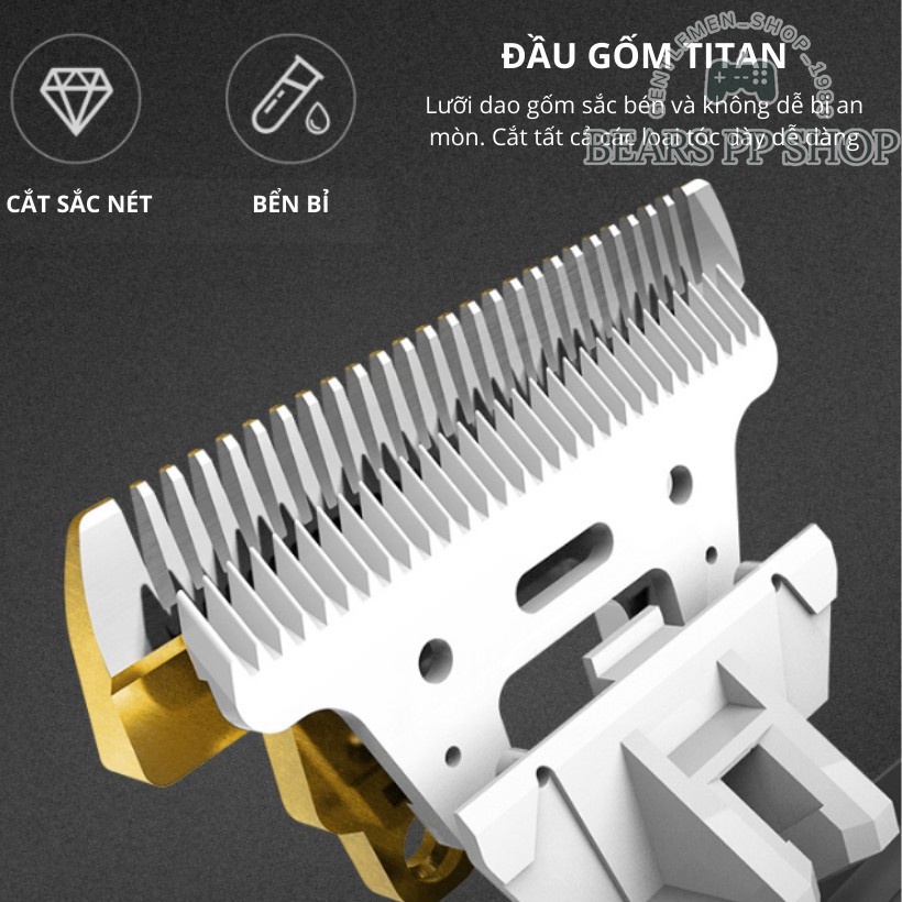 Tông Đơ Cắt Tóc Chuyên Nghiệp Cho Người Lớn Trẻ Em Riwa 6101 I Máy Bảo Hành Máy 3 Năm Il TĂNG Cửa Hàng