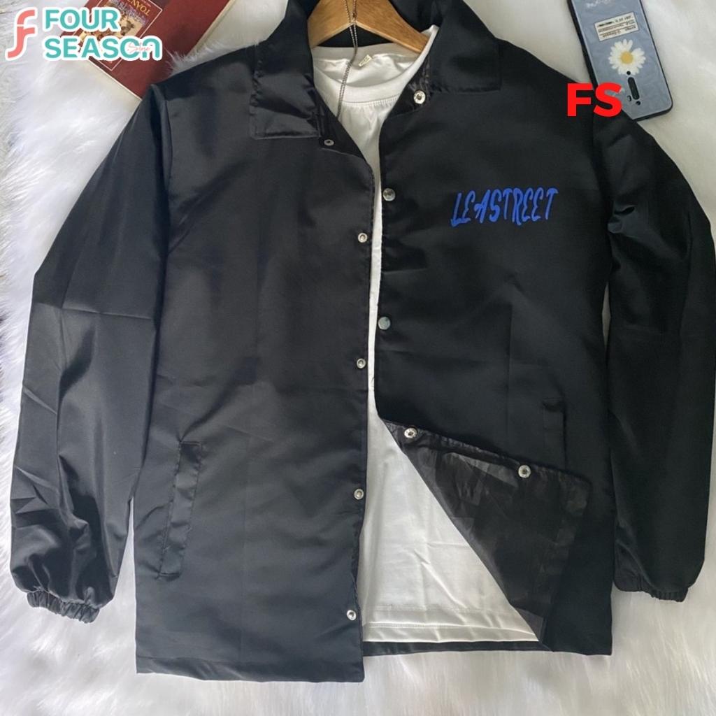 Áo khoác dù unisex form rộng LEASTREET AKD03 4S ulzzang Hàn Quốc chống nắng streetstyle rẻ đẹp