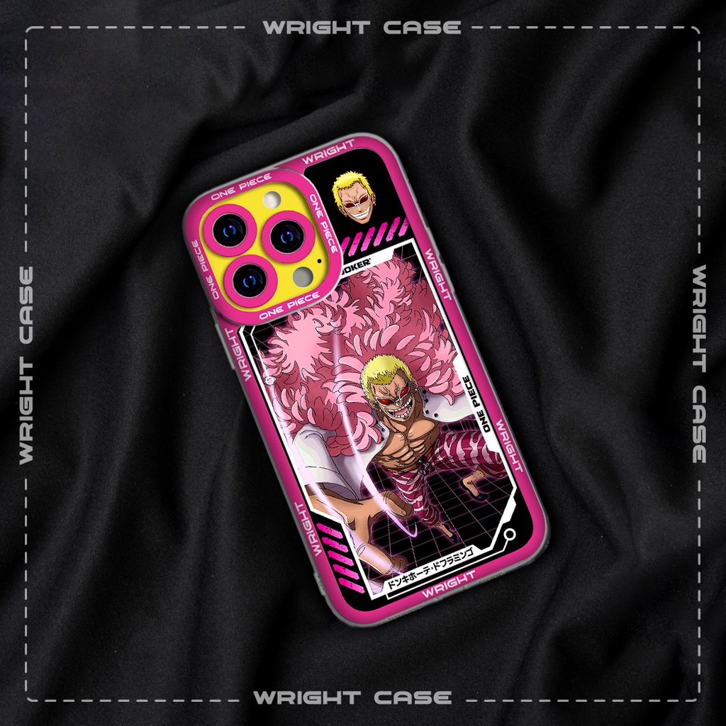 Ốp lưng iphone cạnh vuông Doffy One Piece Wrightcase 6plus/7/8/8plus/x/xs/11/12/pro/max/plus/promax