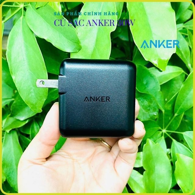 Củ Sạc Anker 30W Chính hãng. Bảo Hành 12 Tháng