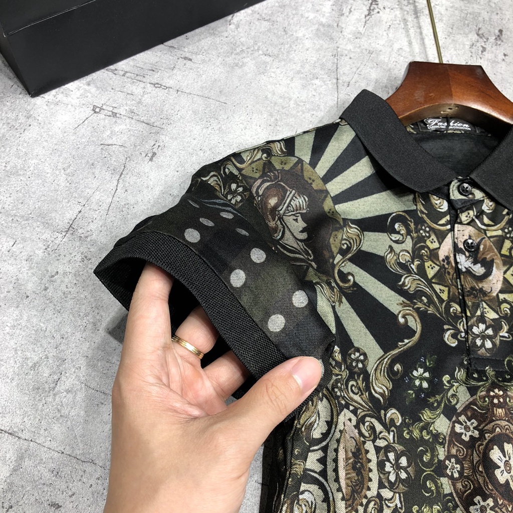 Áo phông cổ bẻ áo polo bigsize nam ngắn tay áo thun thời trang cao cấp APQZB - 21 - 2404 - 2395
