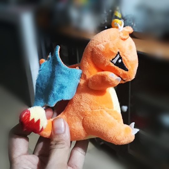 MÓC KHÓA GẤU BÔNG POKEMON RỒNG CHARIZARD (13 CM) MG57