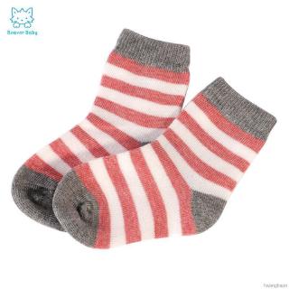 Set 4 Đôi Vớ Cotton Chống Trượt Cho Bé