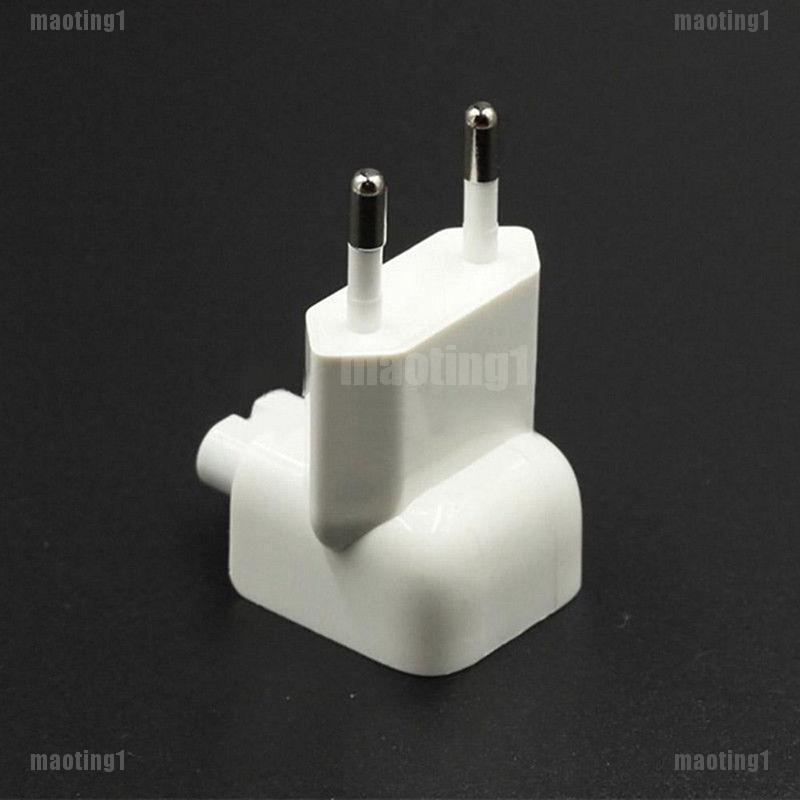 EU AC Power Wall Plug Duck Head For MacBook Pro Air Adapter PC Charger