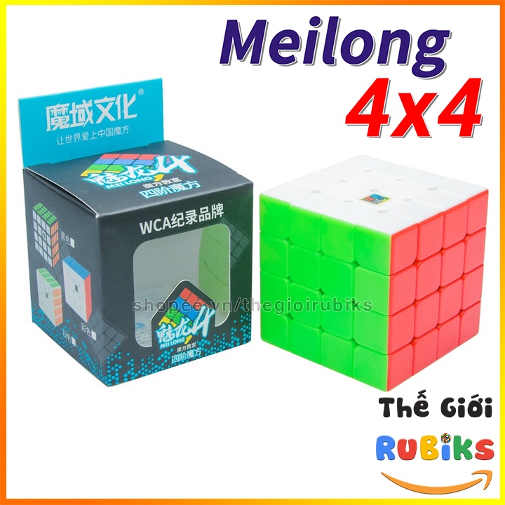 [Mã LIFE1950K giảm 10% đơn 200K] ComBo Rubik 4x4 5x5 6x6 7x7 MoYu MeiLong 4 4x4x4 Khối Lập Phương Rubic 4 Tầng + Chân Đế