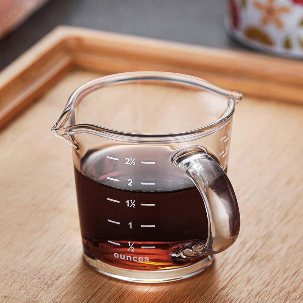 Cốc Thủy Tinh Chịu Nhiệt 70ml Dùng Để Pha Cà Phê Espresso / Sữa