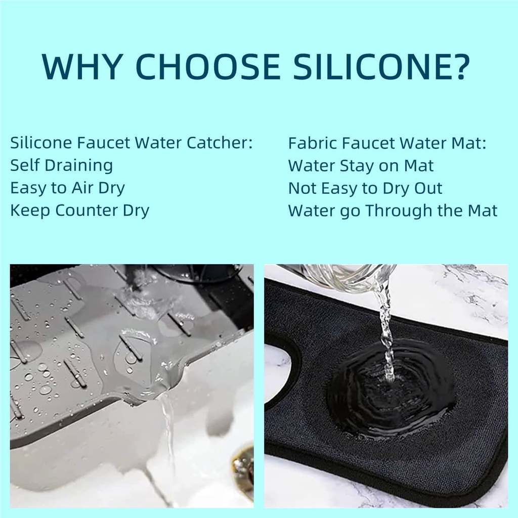 Thảm Lót Bồn Rửa Chén / Nhà Bếp / Phòng Tắm Chống Văng Nước