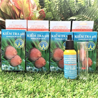 Dung Dịch Test Độ PH Của Nước Hồ Cá
