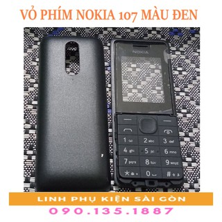 Vỏ phím nokia 107 màu đen