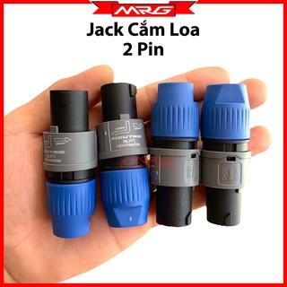 Jack cắm loa speakon neutrik 2 pin 2 chân, giá 1 chiếc | đầu cắm loa kết nối loa sân khấu.