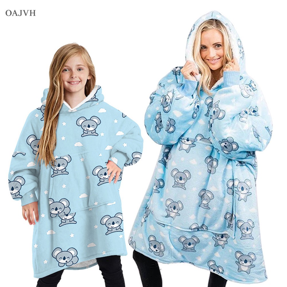 Áo Chăn Bông Ấm Áp Họa Tiết Dễ Thương Xinh Xắn Áo Hoodie MAIL LÁ THƯ Ulzzang Unisex 1hitshop