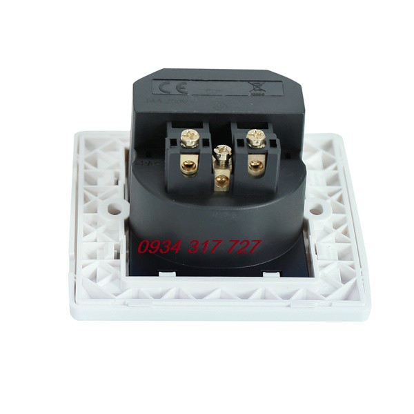 Ổ cắm điện + sạc USB sinoamigo SW-1EUA chính Hãng