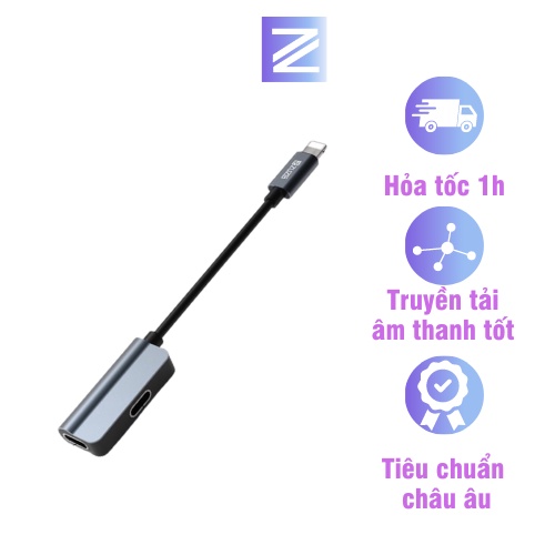 Jack chuyển đổi tai nghe sang 3.5 chính hãng ZUZG YL6