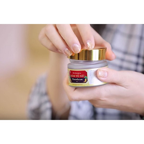 Sâm Tố Nữ Puecolazen Viên Uống Đẹp Da - Mờ Nám - Tăng Kích Thước Vòng 1 Tặng Băng Đô Tai Mèo + Vòng Tay Tỳ Hưu Đen