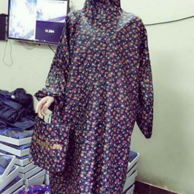 Áo mưa bit vải dù