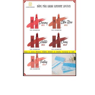 Son Nhật Kim Anh Laura Sunshine Lipstick Chính hãng 100%