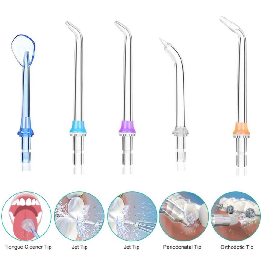 Đầu phun thay thế cho tất cả các máy tăm nước H2oFloss, Phụ kiện máy tăm nước
