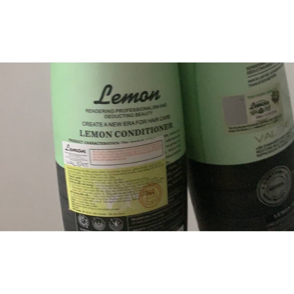 DẦU GỘI XẢ TINH CHẤT HOA BƯỞI LEMON VALERT 800MLx2 GIẢM DẦU- SẠCH GẦU- NGĂN RỤNG TÓC