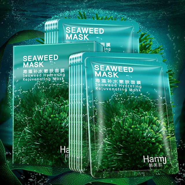 Mặt Nạ Tảo Biển Seaweed Mask Hanmj