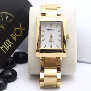 Đồng hồ nam Halei mặt vuông lịch lãm