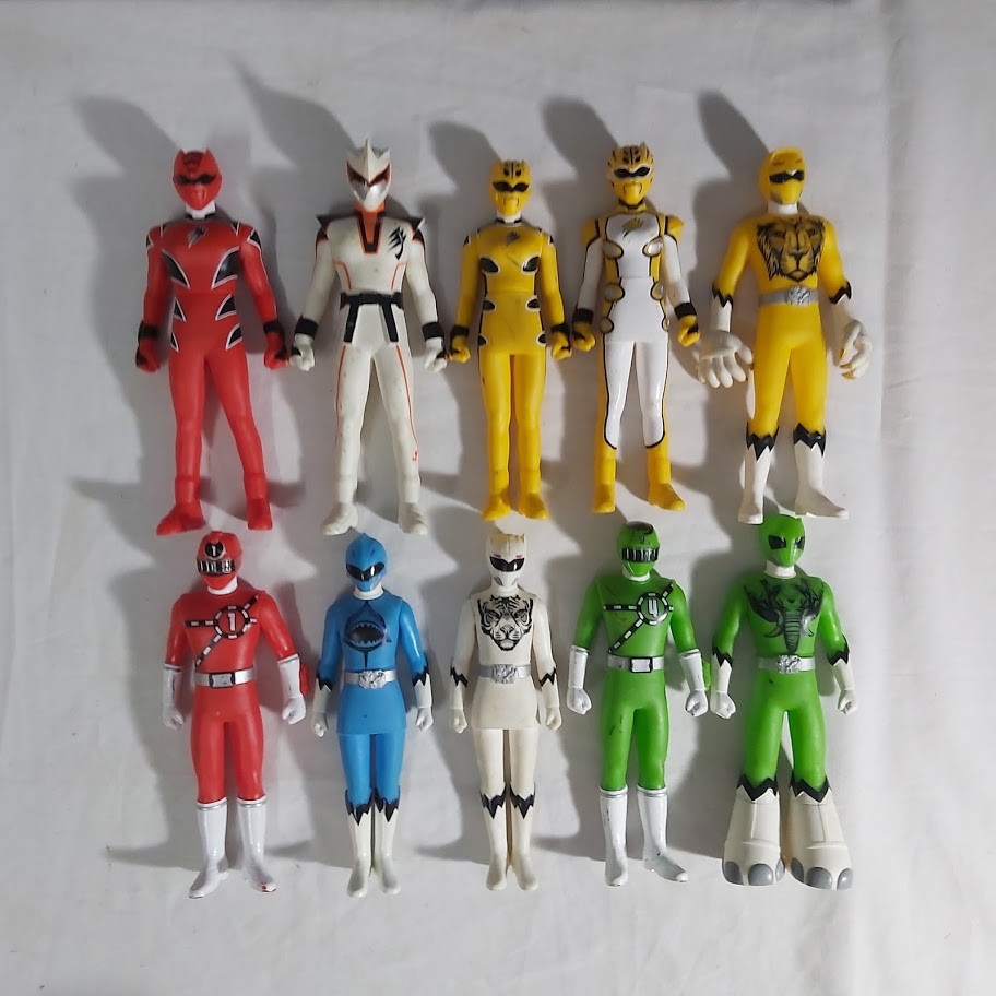 Đồ Chơi Mô Hình 5 Anh Em Siêu Nhân Super Sentai Heroes Figure