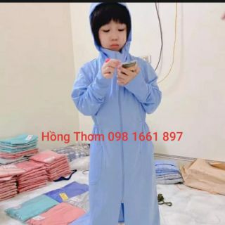 Áo choàng chống nắng trẻ em